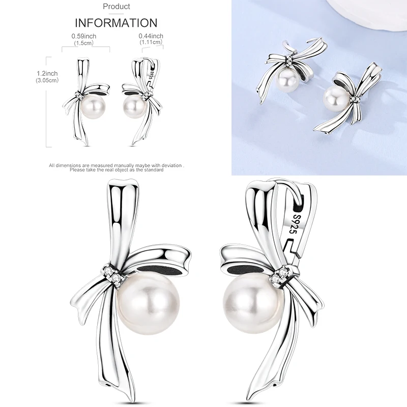 925 Sterling Silber Ohrstecker Kirsche Delfin Avocado Schmetterling Biene Blume Feder Bunter Schmuck Geschenk für Frauen Mädchen – Detail 37