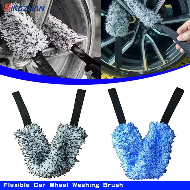 Flexible Car Wheel Brush for Convenient Cleaning