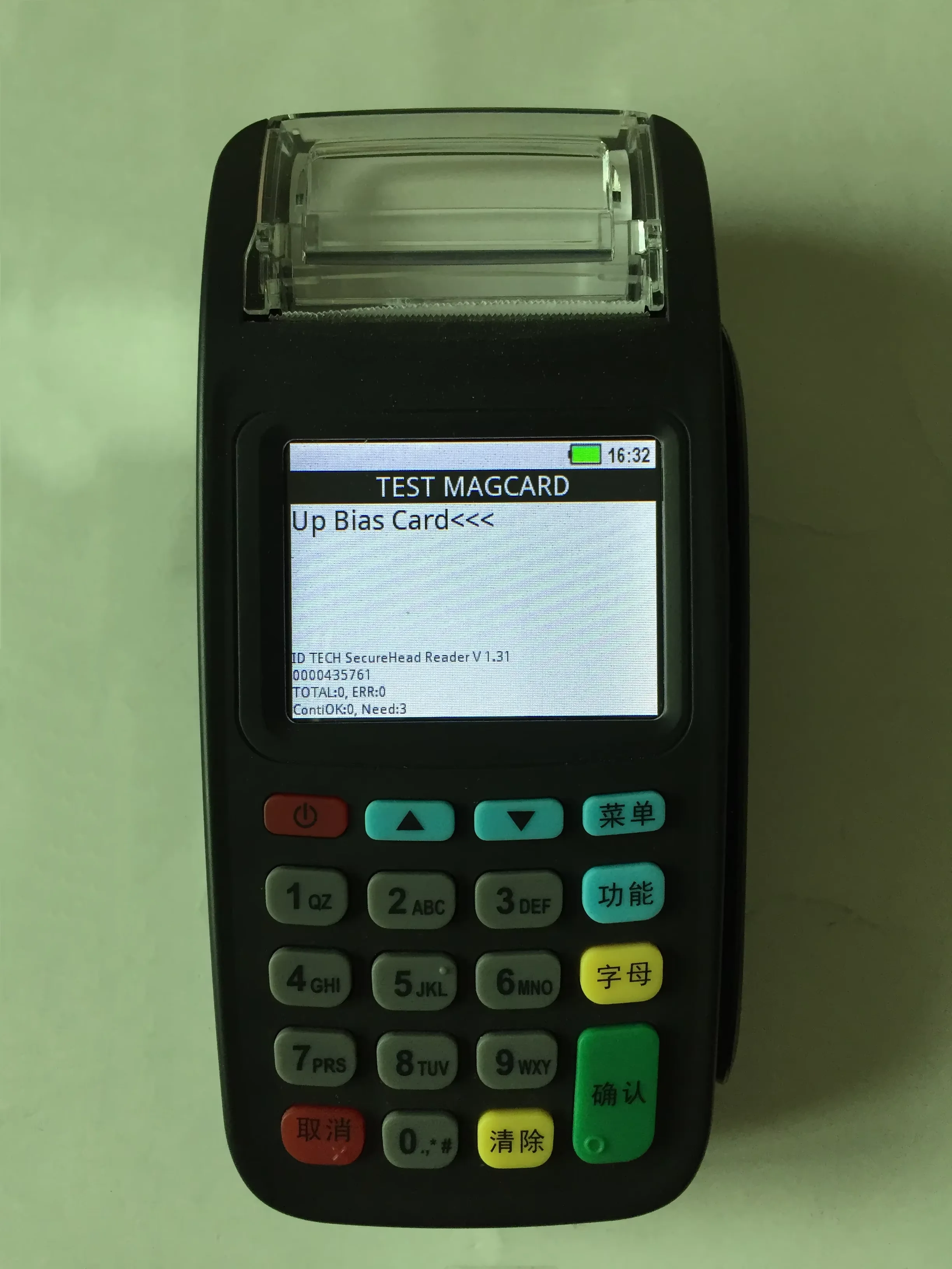 آلة تسجيل المدفوعات النقدية الذكية المحمولة 8210 2G + IC + MSR + NFC Linux