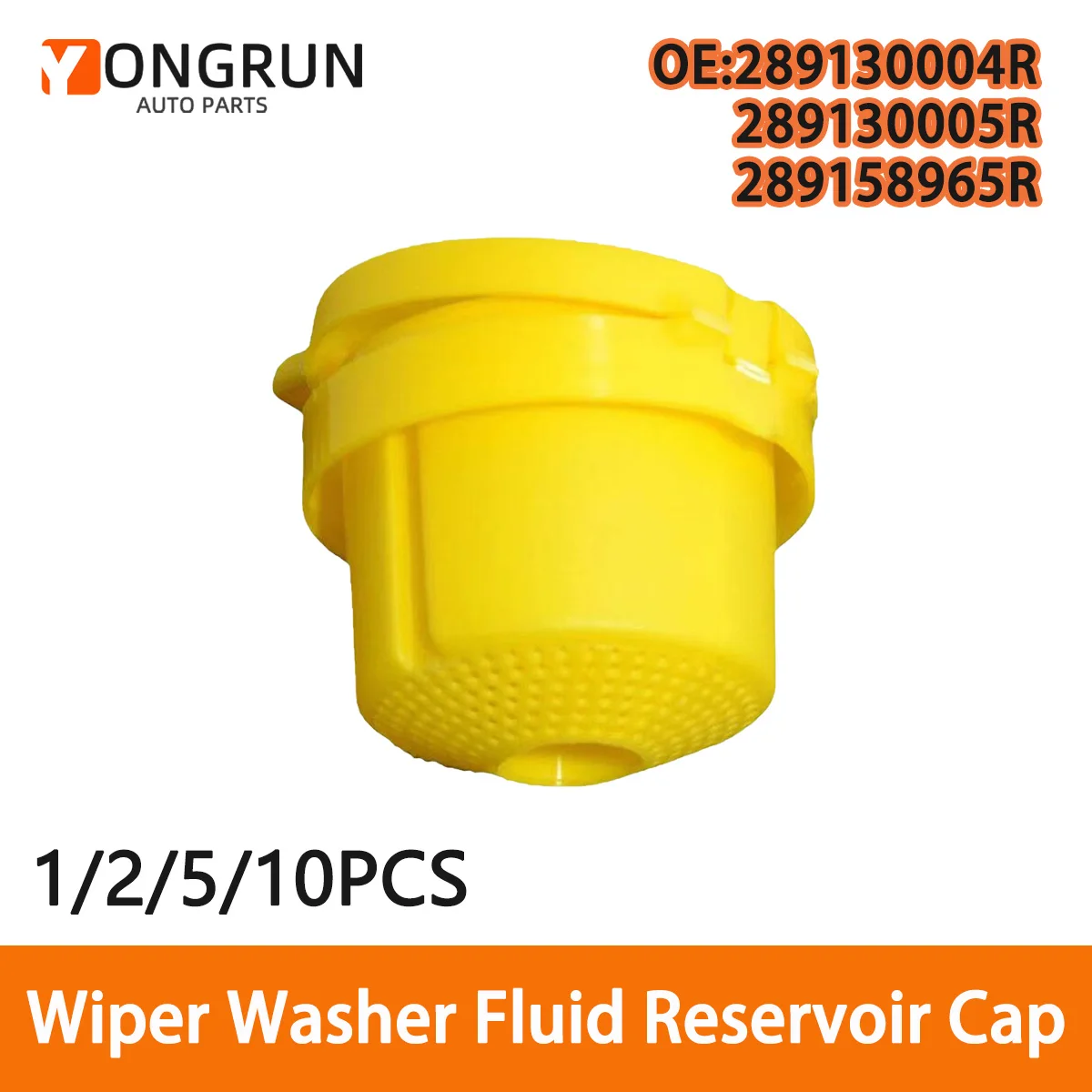 YONGRUN Cubierta de depósito de vidrio para automóvil, adecuada para Renault Clio Mk4 Megane Scenic Mk3 Mk4 289130004R 289130005R 289158965R pieza de automóvil