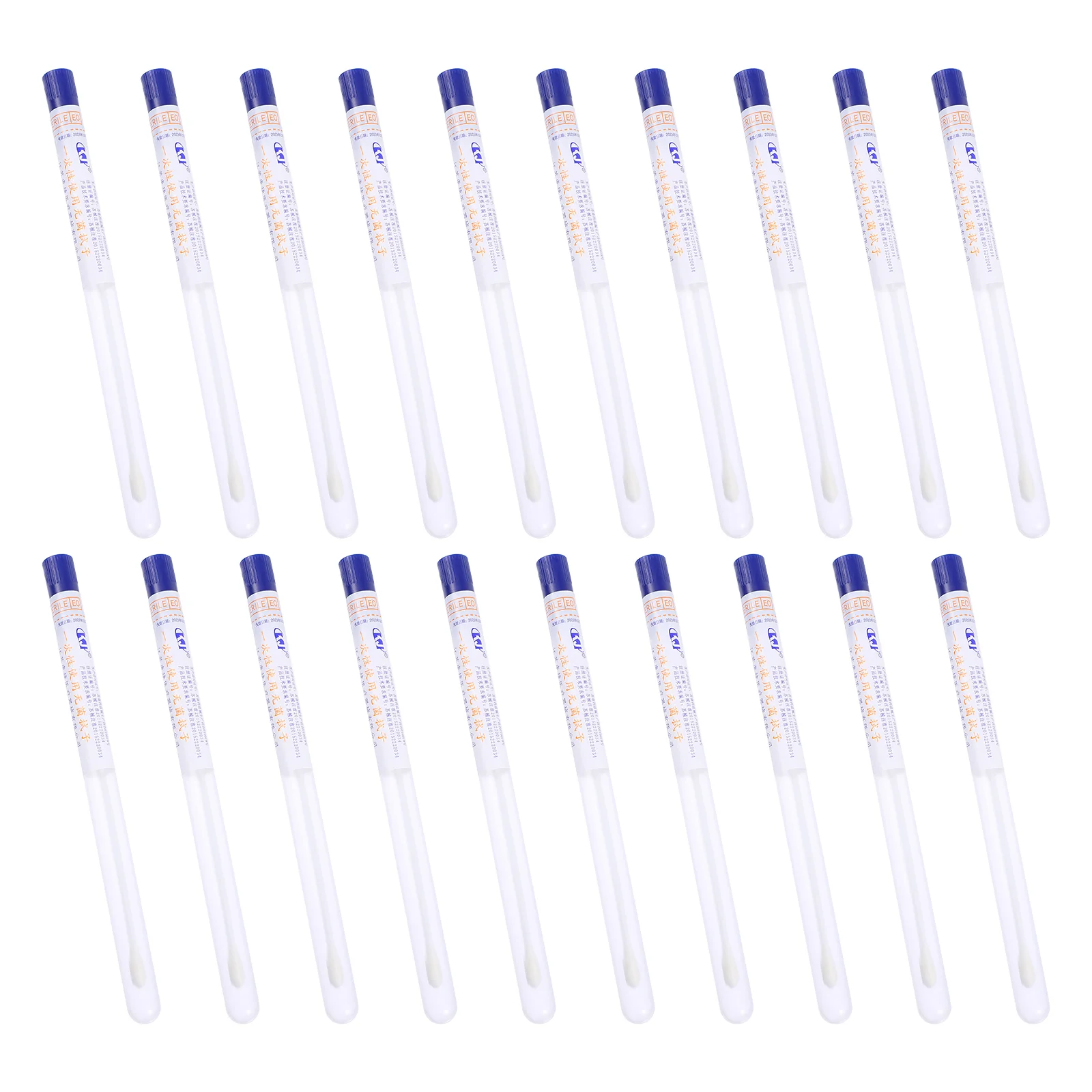 100 Pcs Sampling Swab Collection Swabs Disposable Female Oral Wood Throat Stick Specimen Collecting