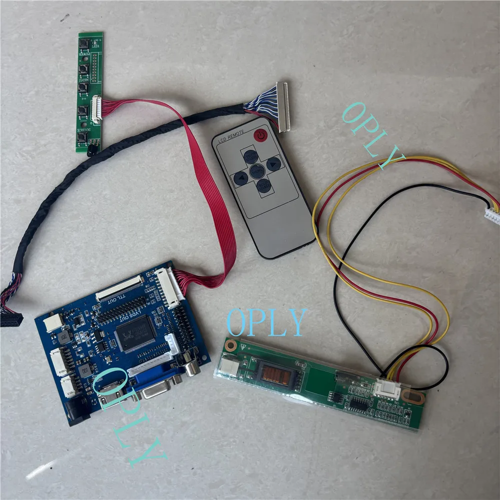 Controller Board kit remote LED panel display 2AV LCD HDMI-compatible VGA Work For 15.4inch Screen 1280×800 N154I2 B154EW08 LCD