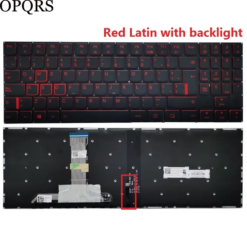 NEW Russian/US/UK/Spanish/Latin/German laptop keyboard for Lenovo Legion Y540-15IRH Y540-17IRH Y545-PG0 Y530-15ICH Y7000P-1060
