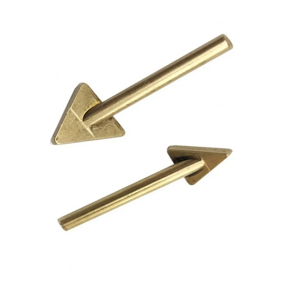 16/20mm Plastic Repair Welding Triangular Copper 1Pcs Soldering Iron Tips Iron Copper Head Leather Rework Wrinkle Welding Tools