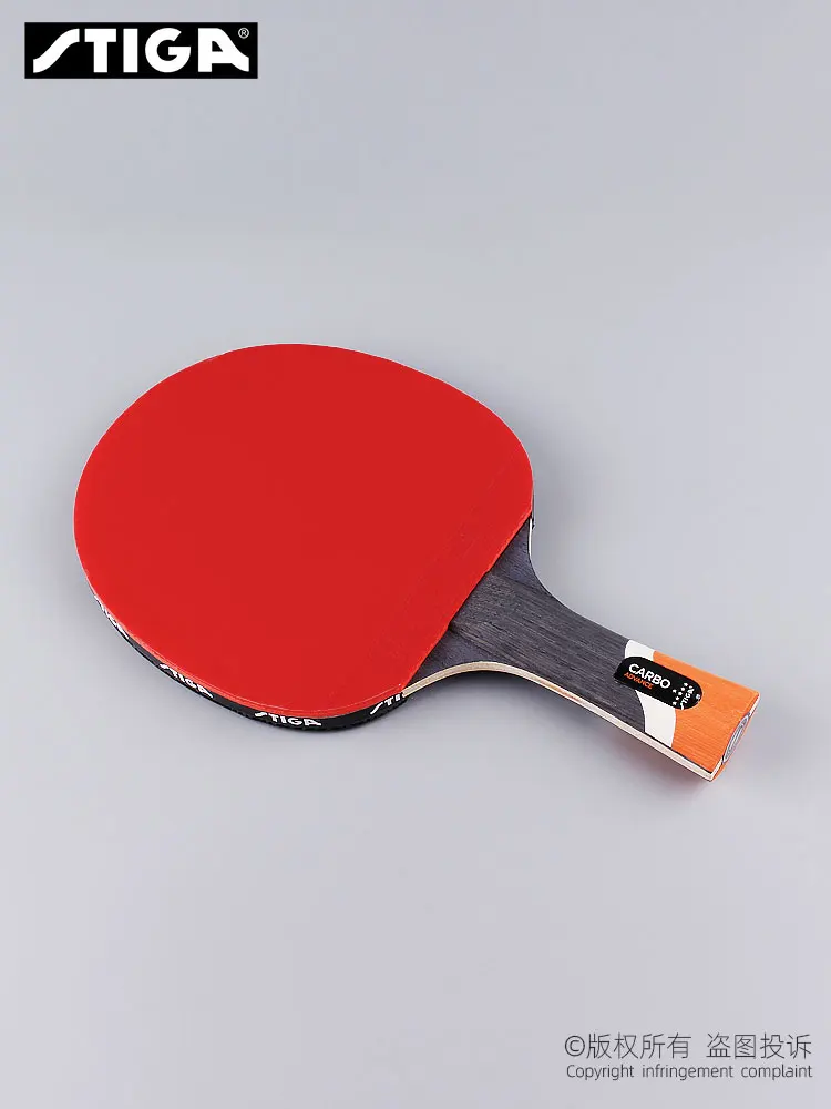 STIGA 6 Star Table Tennis Racket Pro Ping-pong Paddle Pimples In For Offensive Rackets Sport Stiga Racket WRB Blade