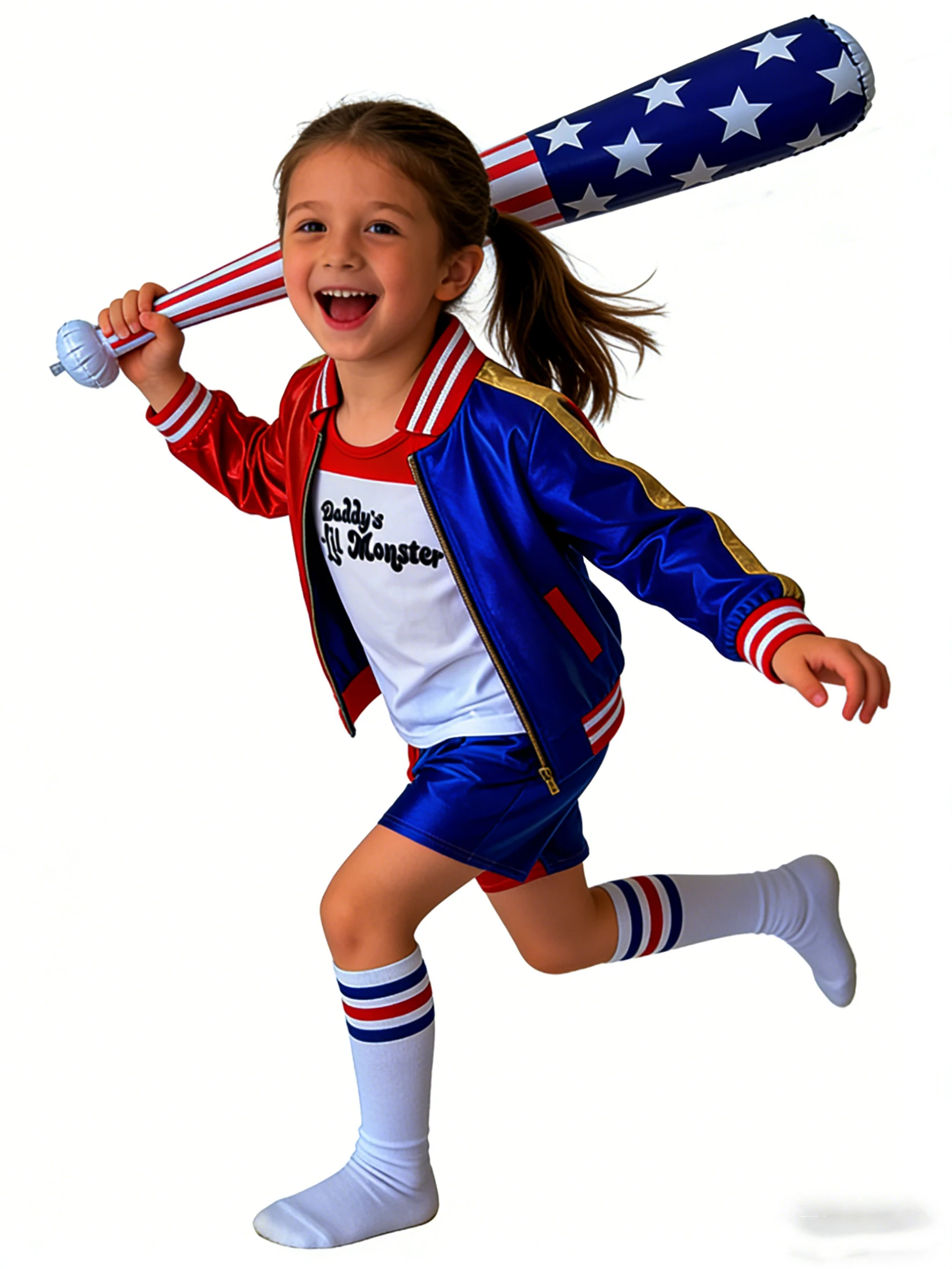 Karneval Kinder Mädchen Cosplay Kostüm Straßenfilm-Charakter Partykleid Auftrittsbekleidung