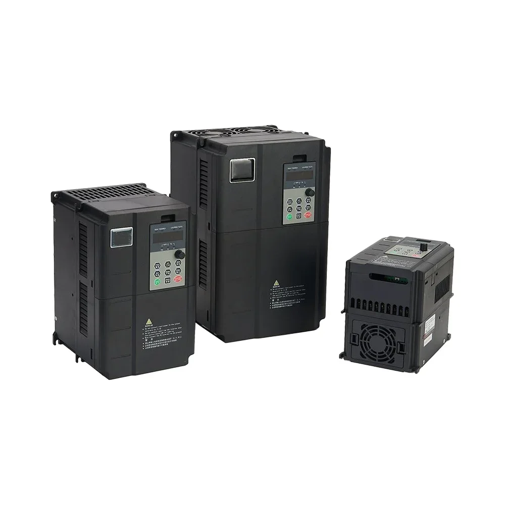 

VFD Drive 0.75kw~550kw Motor Speed Frequency Control 220V/380V 50hz 60hz Frequency Converter AC Inverter