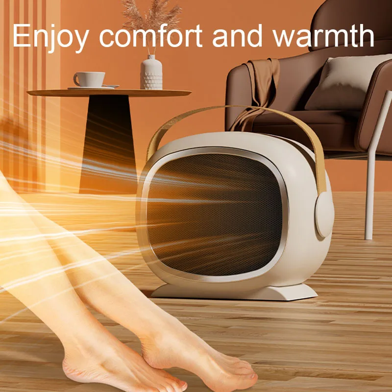 110V/220V Portable Personal Heater Fan Stove Radiator Electric Winter Mini Hot Warm Wind Heating Machine Hot Air Warmer EU US