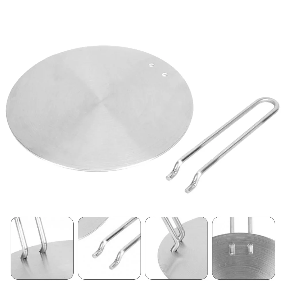 

Stainless Steel Heat Diffuser For Induction Gas Electric Cookers Compatible With Iron Ceramic Cookware Kitchen Utensil Accessory