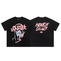 2025 Syna World Camiseta De Hip Hop Estampada De Manga Corta Para Hombres Y Mujeres Camiseta Holgada Summer Top Loose T-shirt