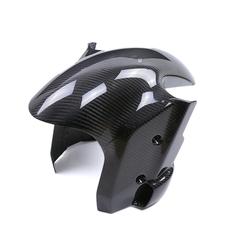 Motorcycle Front Fender Side Panels Winglets Belly Pan Aero Disc Covers 100% Carbon Fiber Accessories Part For BMW M1000RR 2025+ view 5