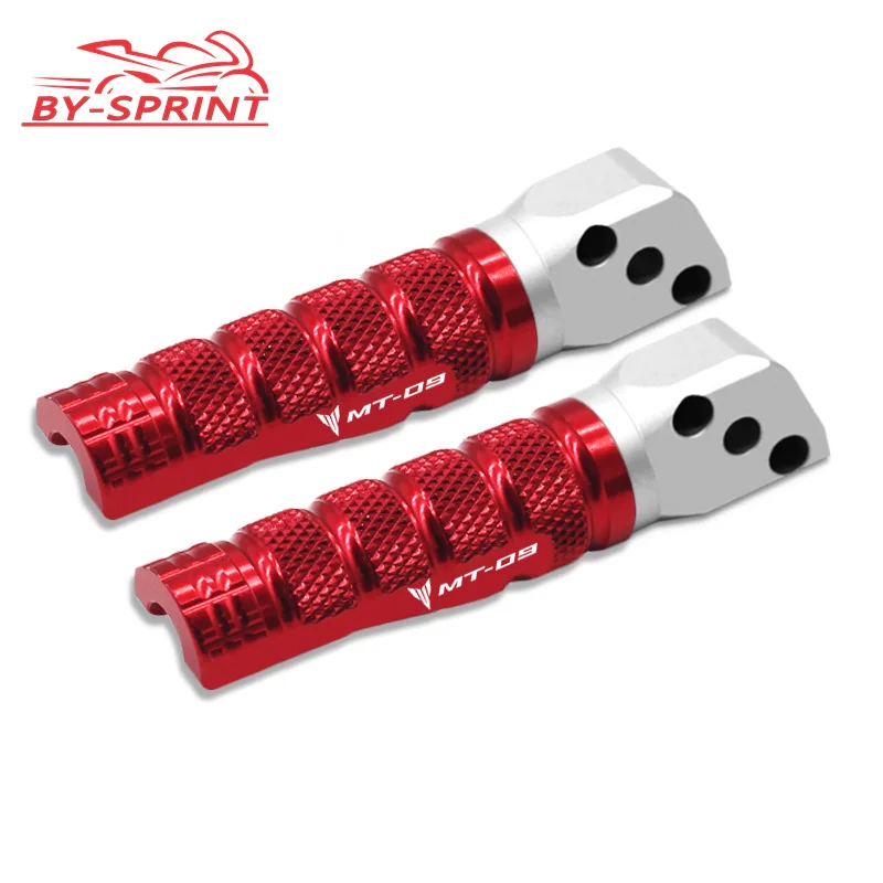 BYSPRINT Anti-Skid Foot Pegs For MT-07 MT-09 MT09 MT07 2014-2023 2022 Motorcycle CNC Rear Passenger Pegs Footrests mt09 mt07