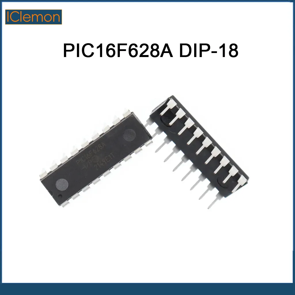 

1/5PCS PIC16F628A DIP-18 PIC16F628A-I/P PIC16F628 16F628 Flash-Based 8-Bit CMOS Microcontrollers