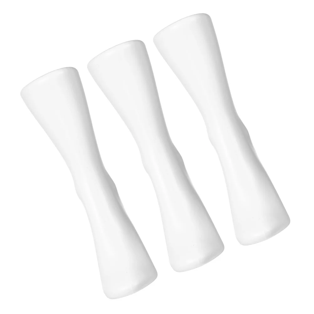 

3Pcs Female Foot Mannequin Sock Display Short Leg White Plastic Foot Form for Women Socks Store Home Use Display Mannequin Leg