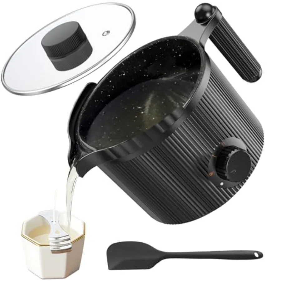 

Candle Wax Melter with Pour Spout Candle Making Kit for Adult Beginners 1.5L Large Capacity for Making Candles and Soaps Kit In