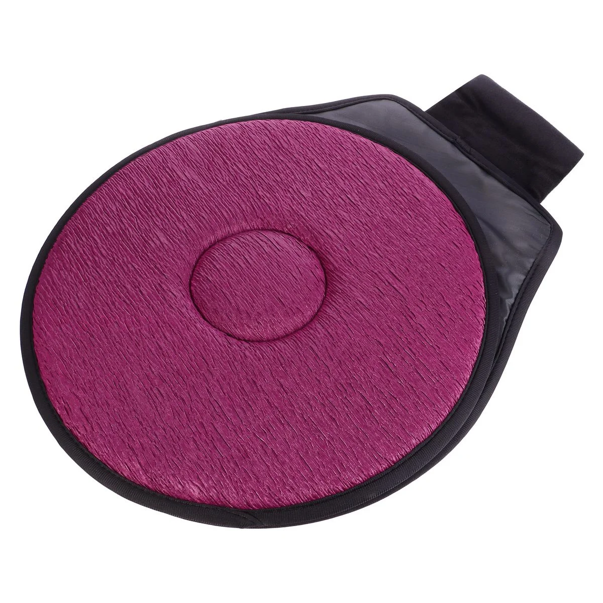 وسادة دوارة للسيارة من القماش المسامي، وسادة مقعد دوارة مريحة بزاوية 360 درجة، خفيفة الوزن ومحمولة للسيارة والمكتب المنزلي