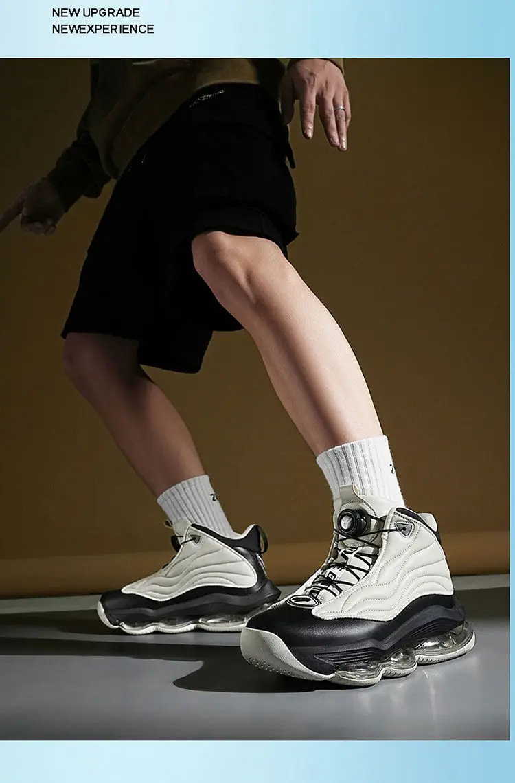 

Mens Basketball Shoes Professional Wear-resistant Comfortable New Anti-friction Breathable Mens Sneakers