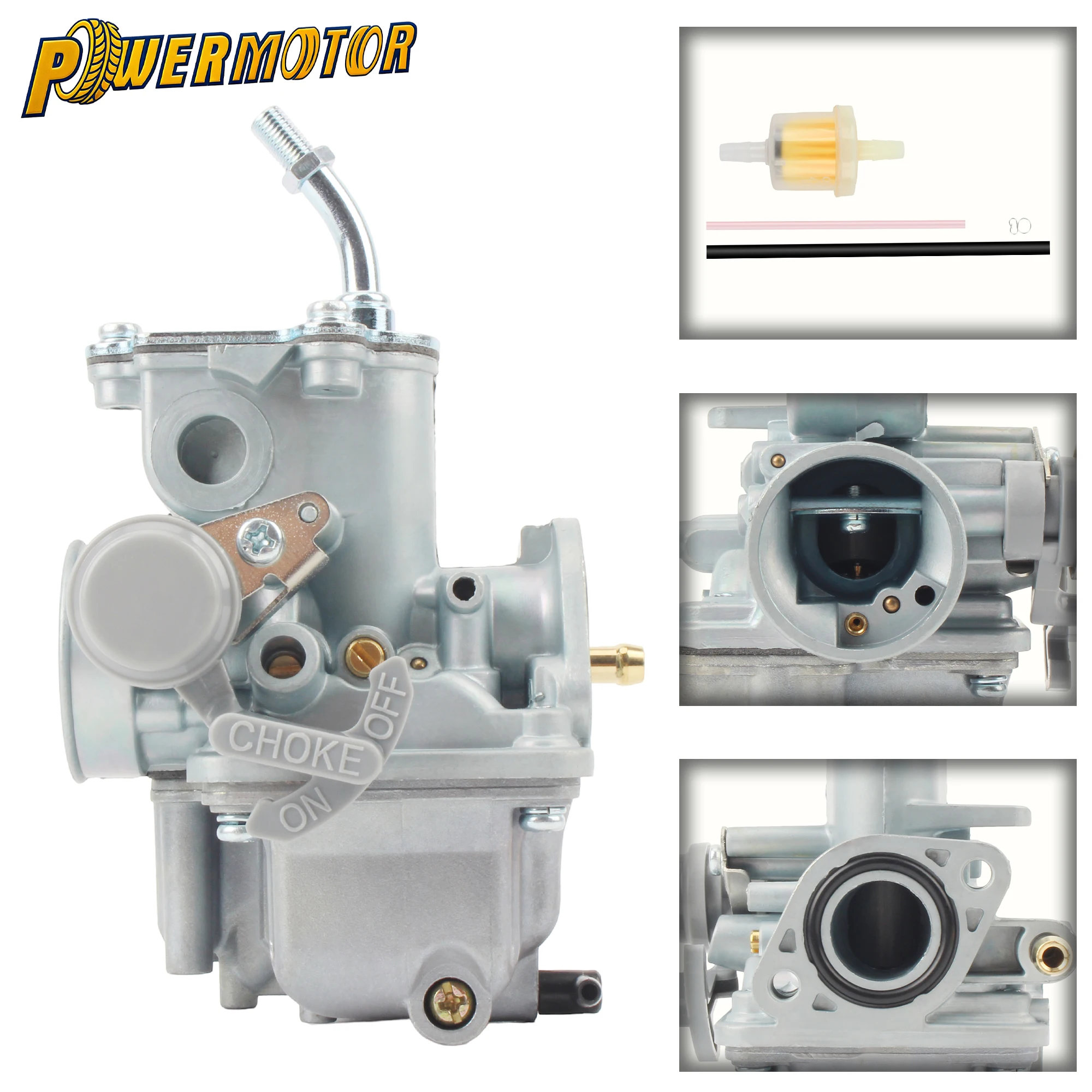 

ATV Quad Bike Carburetor 4T Engine For Yamaha Moto 4 YFM 80 Moto-4 YFM80 Raptor 50 80 YFM50R YFM80R Replacement 3GB-14101-00-00