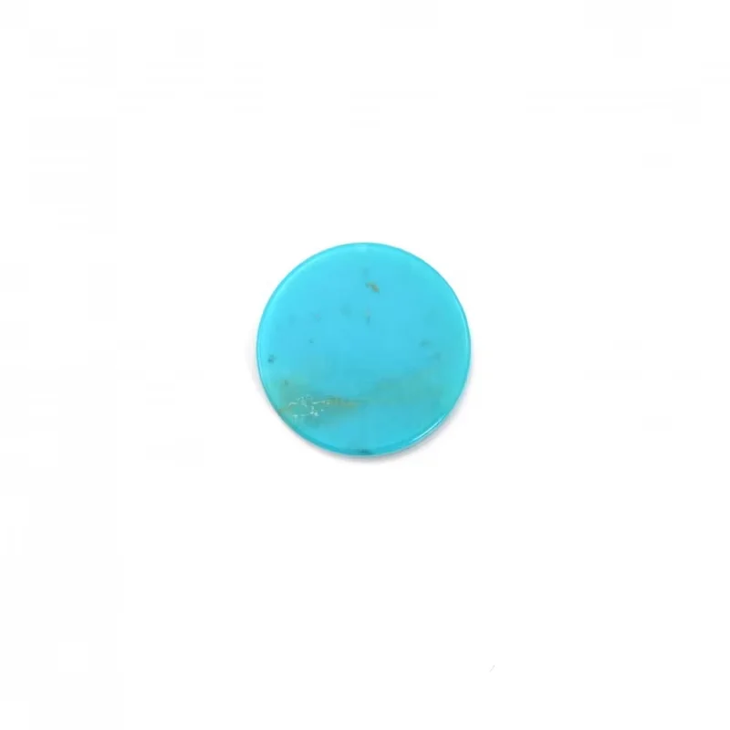 

5pcs Turquoise Cabochons Disc Flat Round Shape 8/10/12mm Genuine Natural Stone For Jewelry Making Craft Ring Earring DIY Pendant
