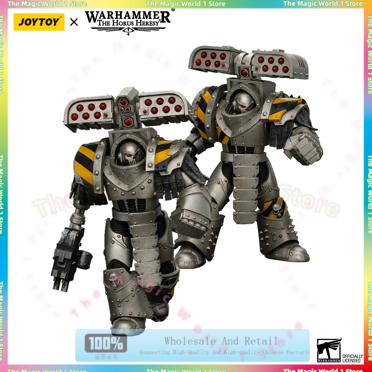 

Новый JOYTOY Dark Source Warhammer Horus Rebellion Iron Warriors MKIII Tactical Squad Tyrant Siege Terminator 1:18 Moving Soldiers