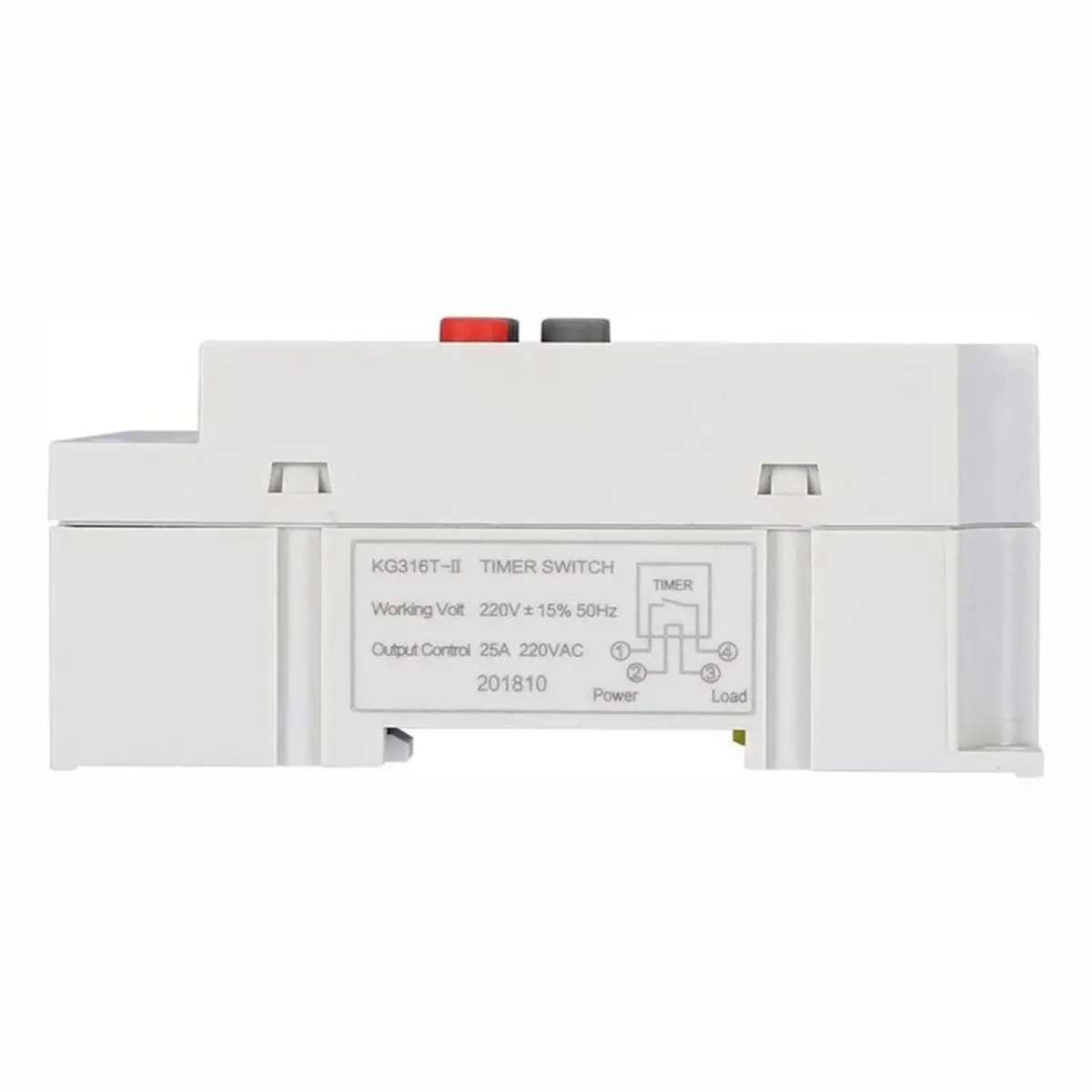 828 Mega Sale 25A Digital Timer Switch Programmable Electronic Time Control 7 Day Heavy Duty Digital Programmable Timer