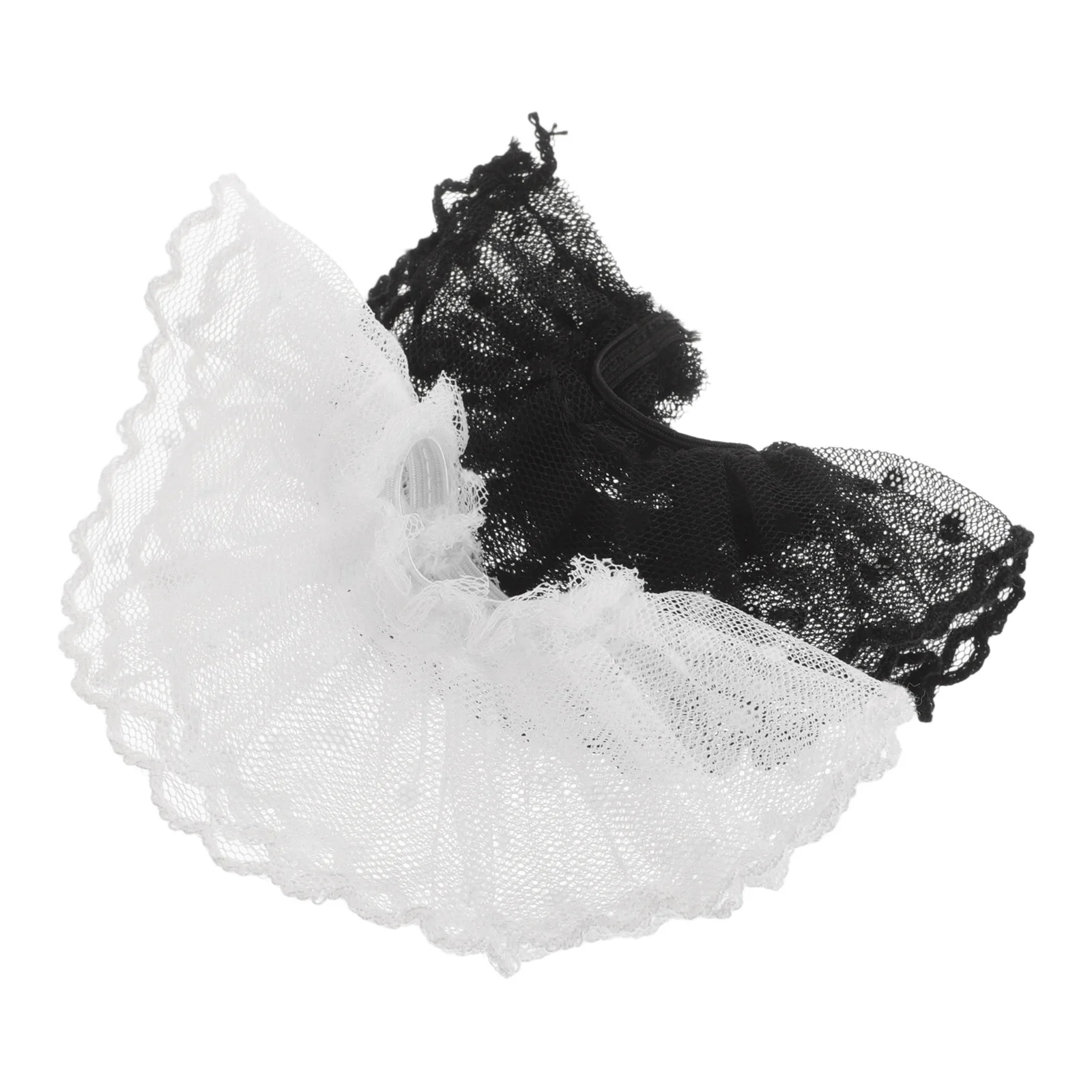 

2pcs Clothes: Diy Lace Tulle Skirt For Soft Elegant Fabric Parent-Child Creative Play Holiday Gift Compatible With Various