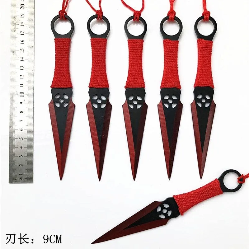 6PCS a Set No Cutting Edge Training Knife Butterfly CSGO Trainer Stainless Steel Pocket Pri Practice Knife Sport Cosplay Tool