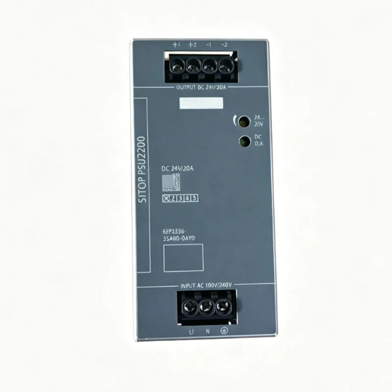 Input: 100-240VAC Output: 24VDC/20A 6EP3336-3SA00-0AY0 Industrial Switching Power Supply SITOP