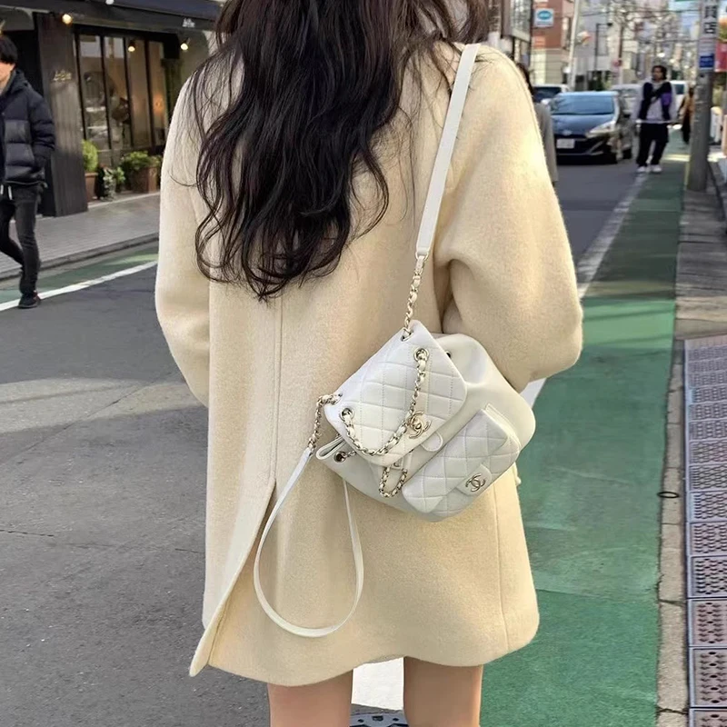 Chic Winter Gentle Wind Single Button Loose Ba Split Design Small Size Woolen Coat for Women Korean Sle Straight Tube