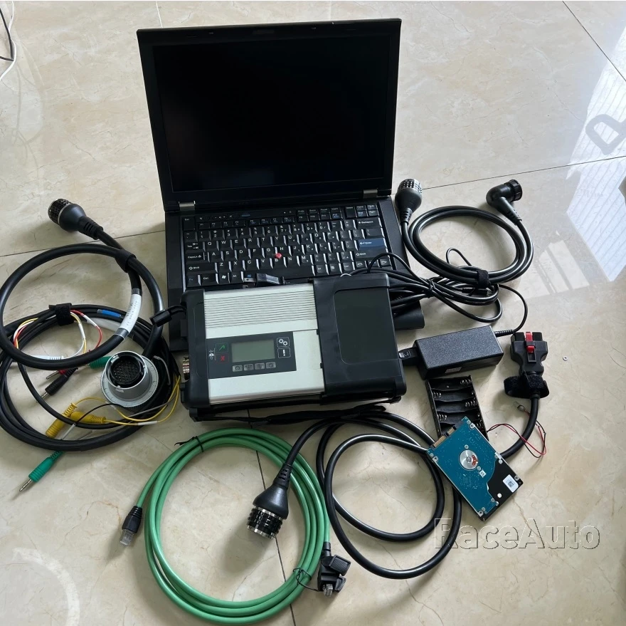 

mb star diagnostic c5 with newest software v2023.09 hdd 320gb with T410 laptop ready to work