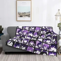 Kokichi Manga Collection (Colored) Throw Blanket Cute Blanket Comfortable Blanket Bed Cover Office Multifunction Travel Blanket