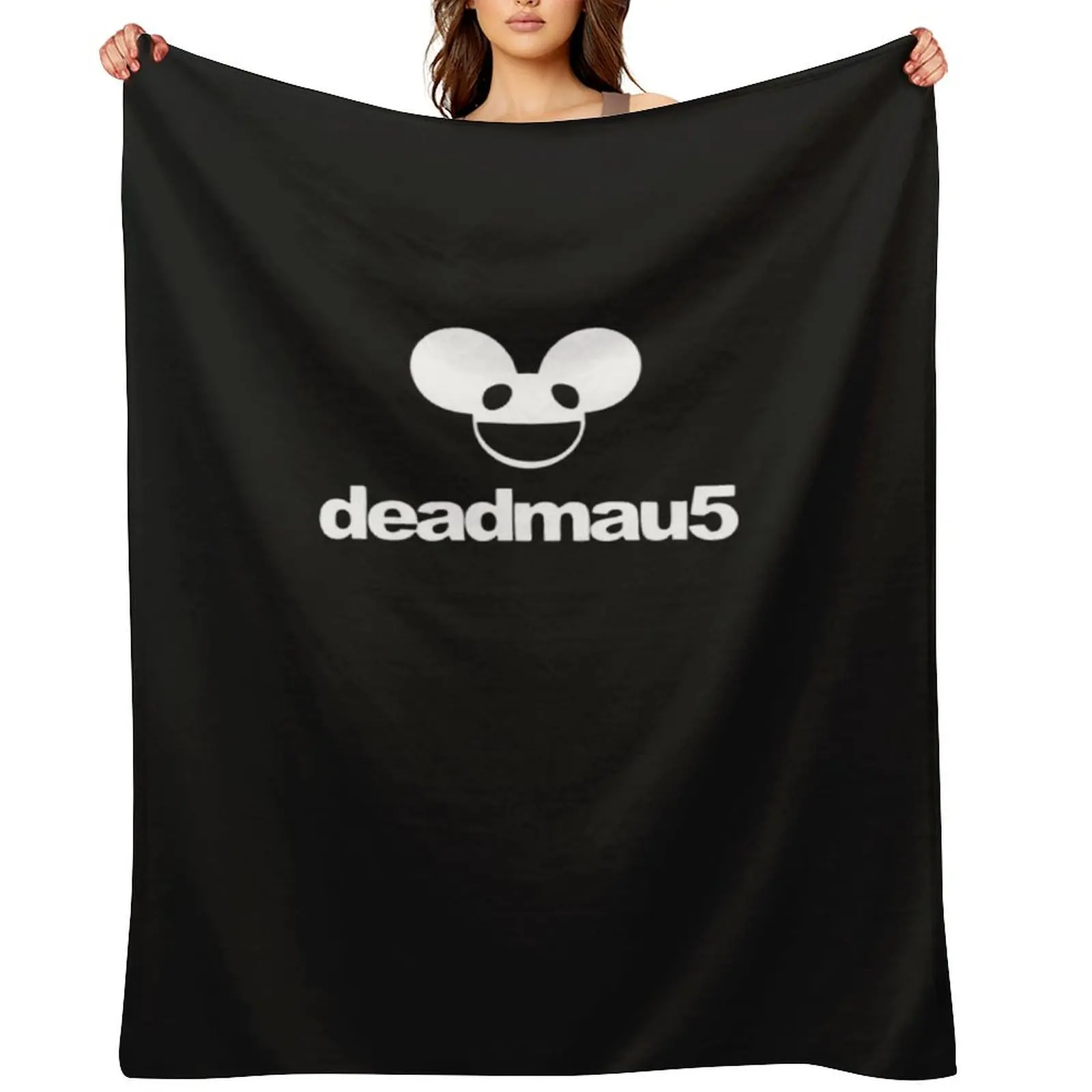

BEST SELLING - Deadmau5 Logo Essential T-Shirt Throw Blanket Thermals For Travel Camping Polar for winter Blankets