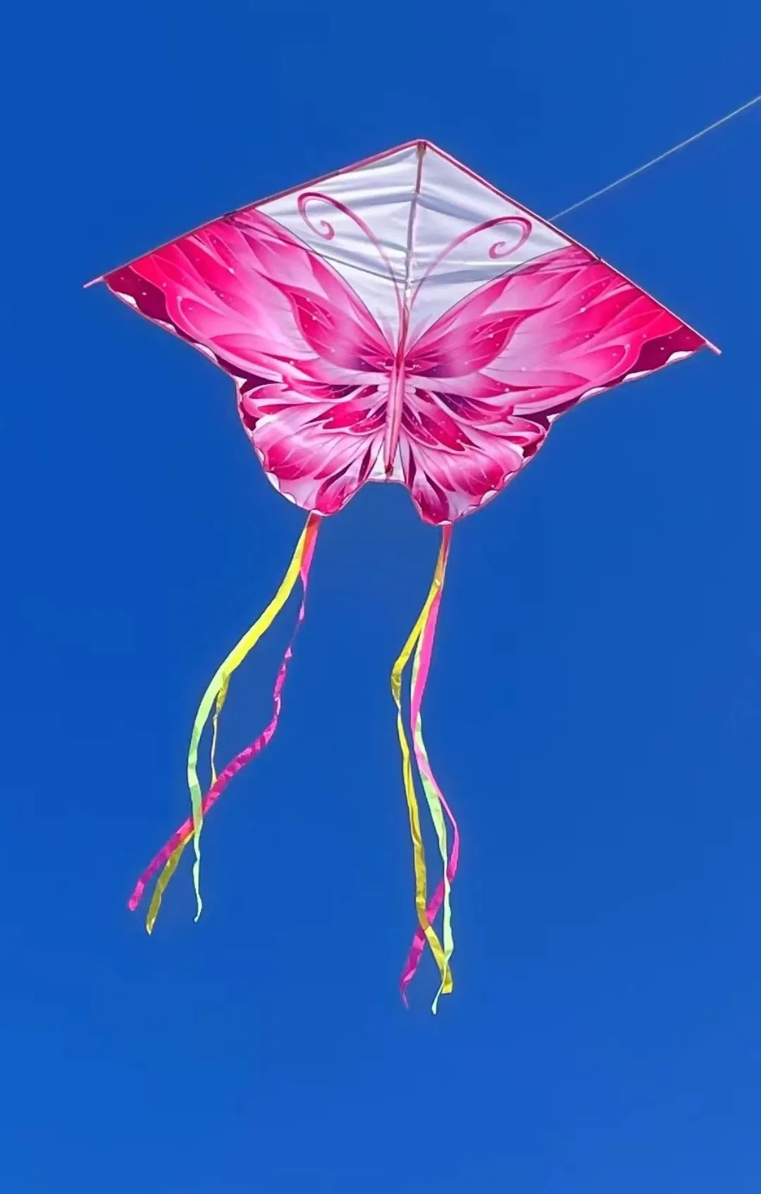 طائرة شراعية طائرة ورقية المراعي نسيم طائرة ورقية لتطيران الأطفال الكبار فراشة طويلة الذيل الطائرات الورقية لا سلسلة القماش القطني في الهواء الطلق متعة ألعاب رياضية 1.5 متر