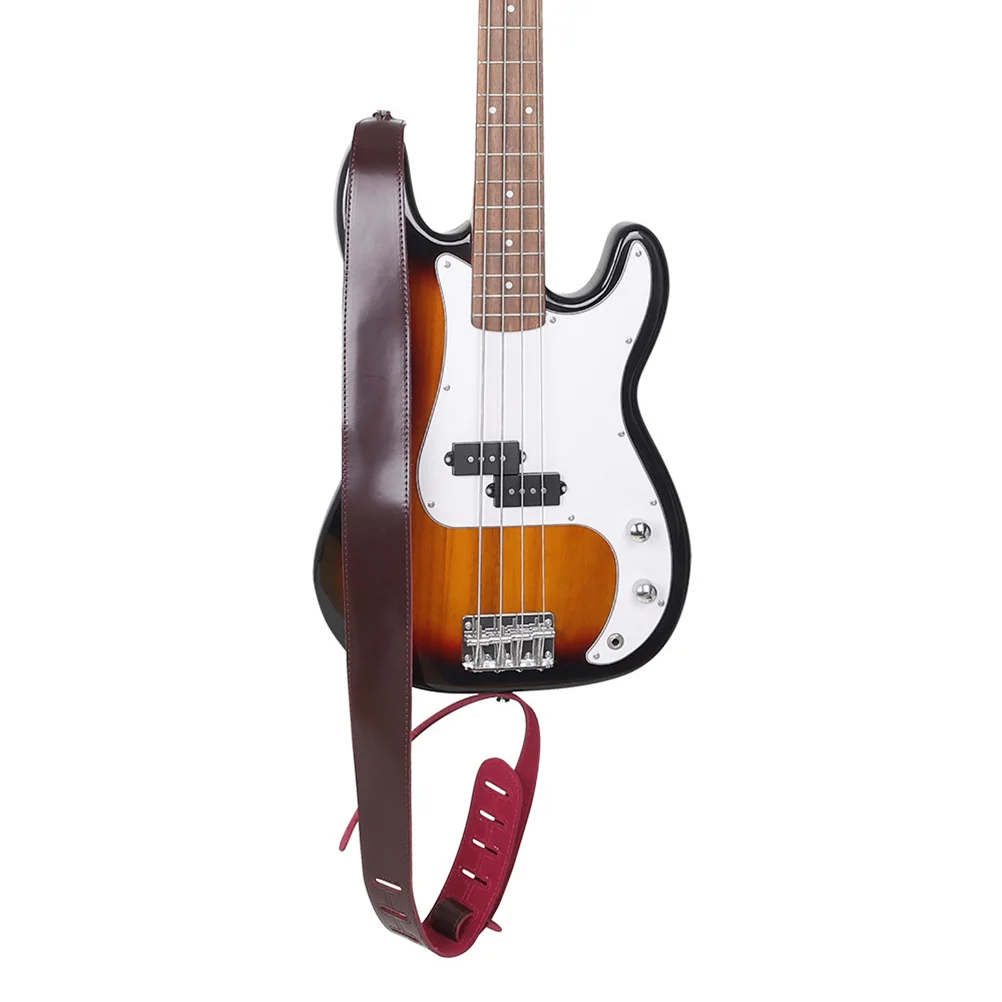 

Guitar Bass Strap Instrument Supply Easy Clean Practical Neck Adjustable Comfort Longlasting Durability Guitar