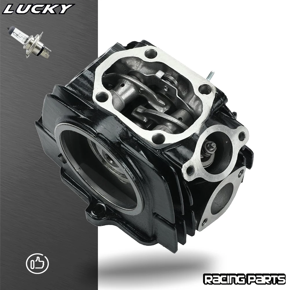 Lifan 140 140cc LF140 1P55FMJ Engine Cylinder Head Kit For 55mm Bore 140 Horizontal KAYO Apollo SSR SDG CRF KLX Engine Dirt Bike