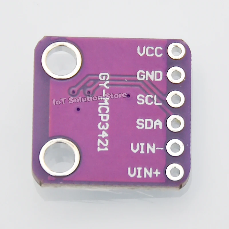 عالية الدقة أ و D محول ADC وحدة ، MCP3421