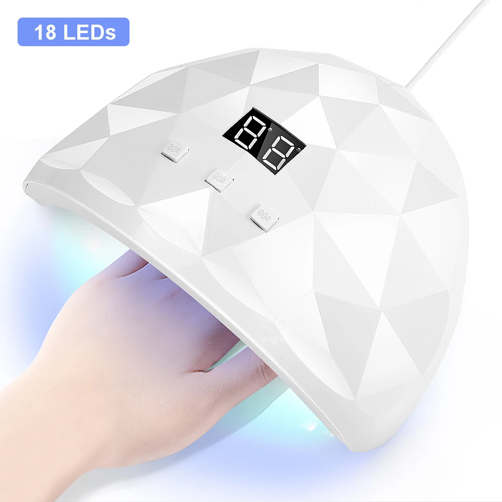 48w/88w Led Drying Lamp Manicure Uv Nail Dryer Curing Gel Nail Polish With Usb Smart Time Motion Sensing Manicure Nail Art Tools