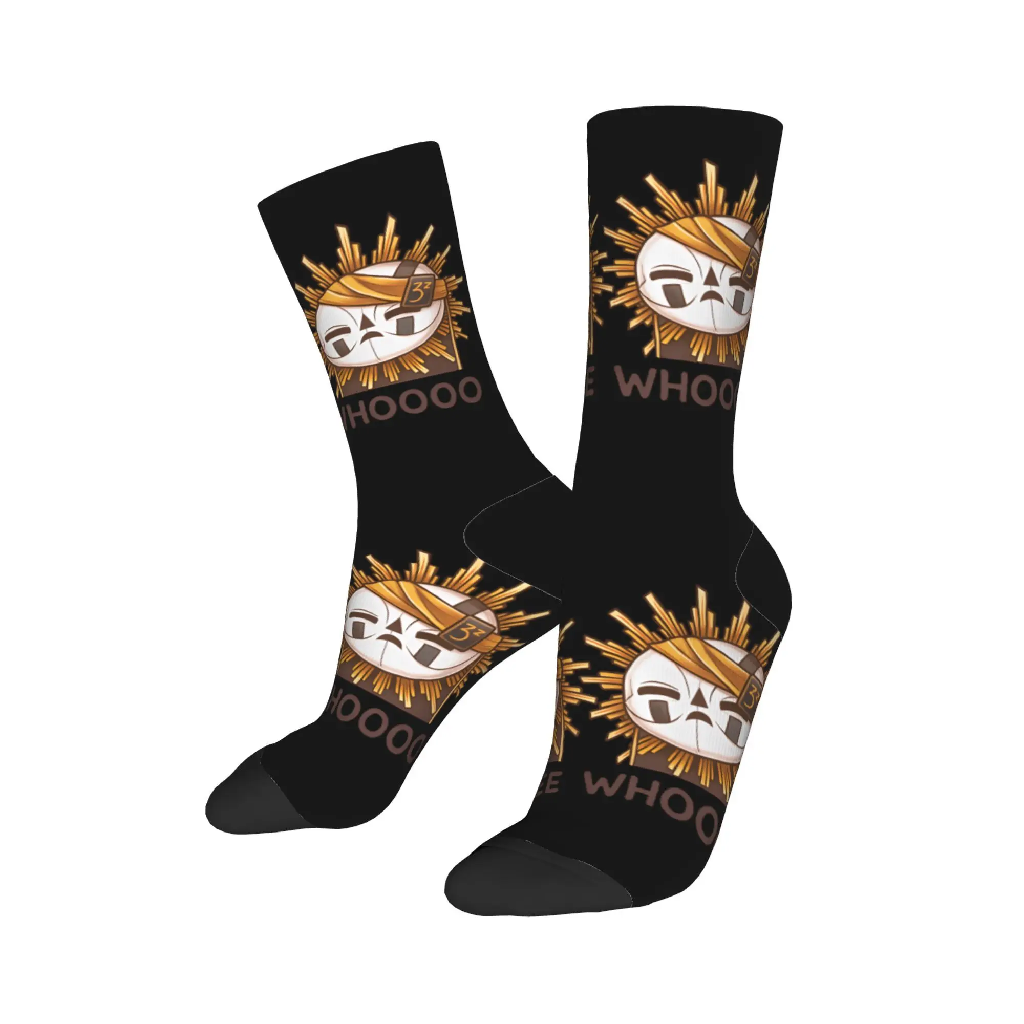 Clair Obscur Expedition 33 Socks  Korean Stockings Couple Warm Soft Outdoor Socks Spring Design Anti-Slip Socks