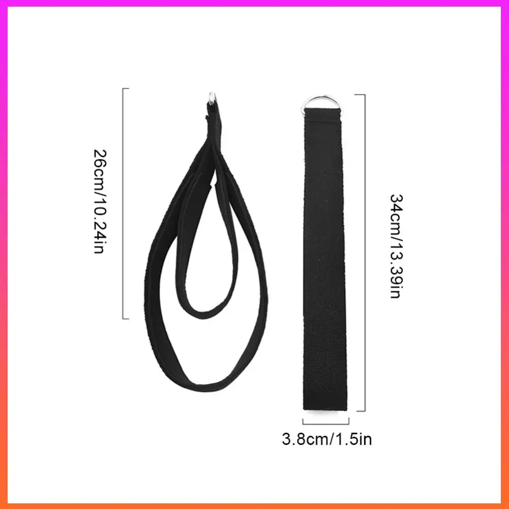 

2 шт. ремни для пилатеса, ремни с двойной петлей для пилатеса, ремни для фитнеса с D-образным кольцом, ремень для йоги, аксессуары для тренировок в домашнем спортзале