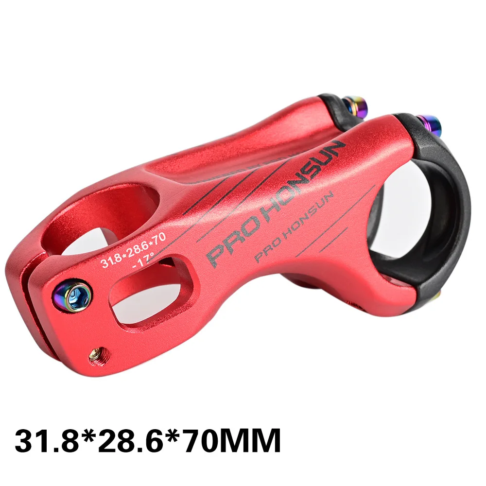 HONSUN PRO Mountain Bike handlebar riser plus or minus 17 degrees 90mm power rod road bike bike watch