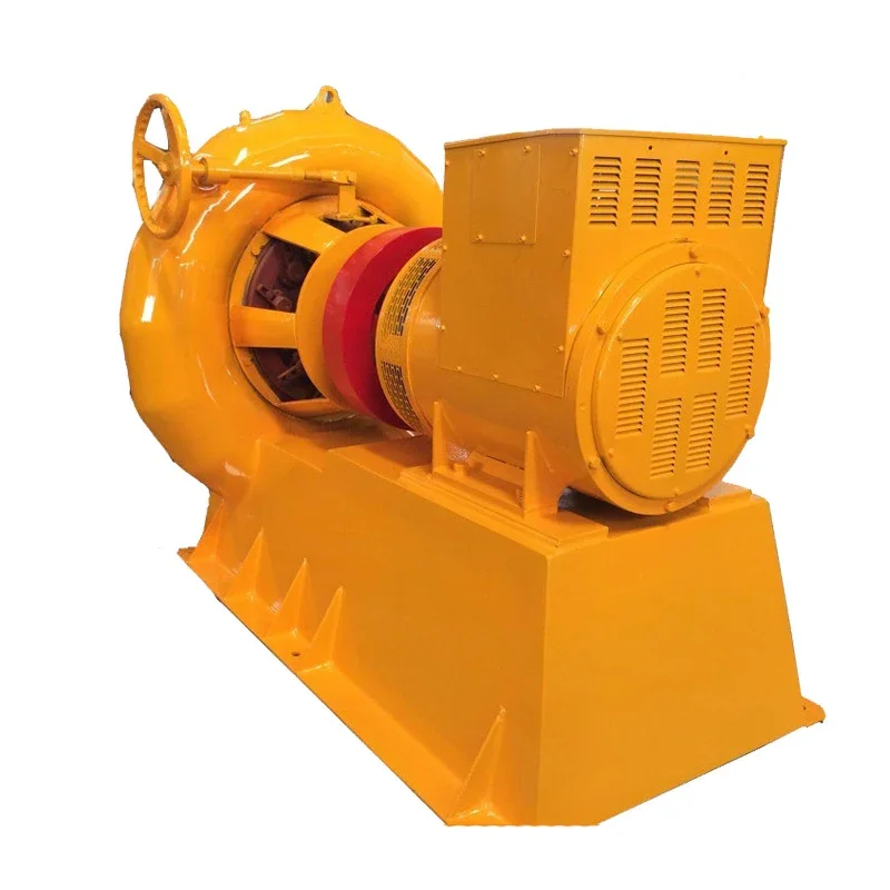 100KW Mini Electric Horizontal Hydro Turbine Generator for Hydroelectric Plants