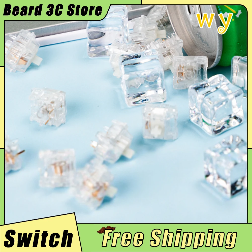 

WYLAB x HMX Sugar Free Sprite Switch 37 г/42 г 70/90/110 шт. заводской работы быстрый триггер для переключателя клавиатуры пользовательские аксессуары