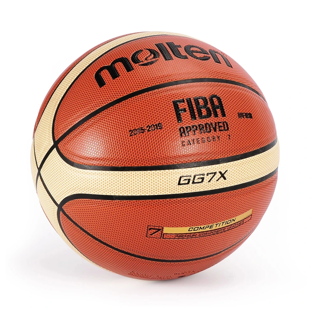 Molten Standard basketball size 5 6 7 ball Competition Basketball, Men and Women children\'s basketball training,free net and pin