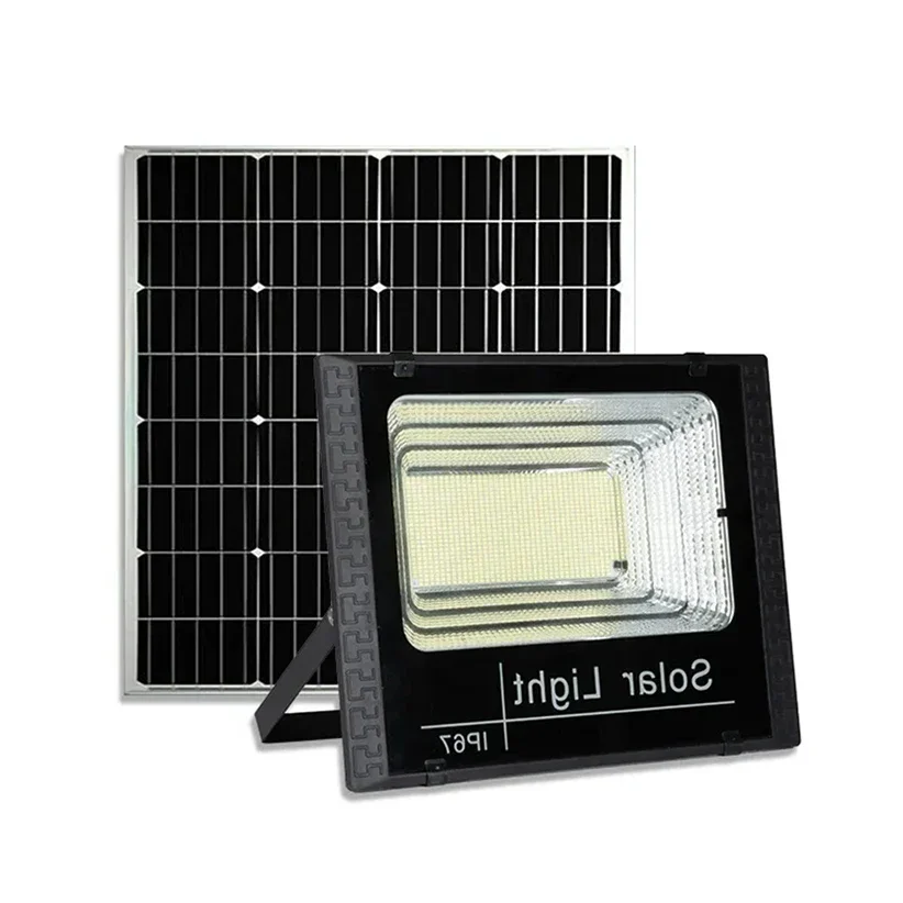 outdoor impermeavel led solar lamp painel floodlight iluminacao solar foco led spotlights parede jardim solar power sun light 01