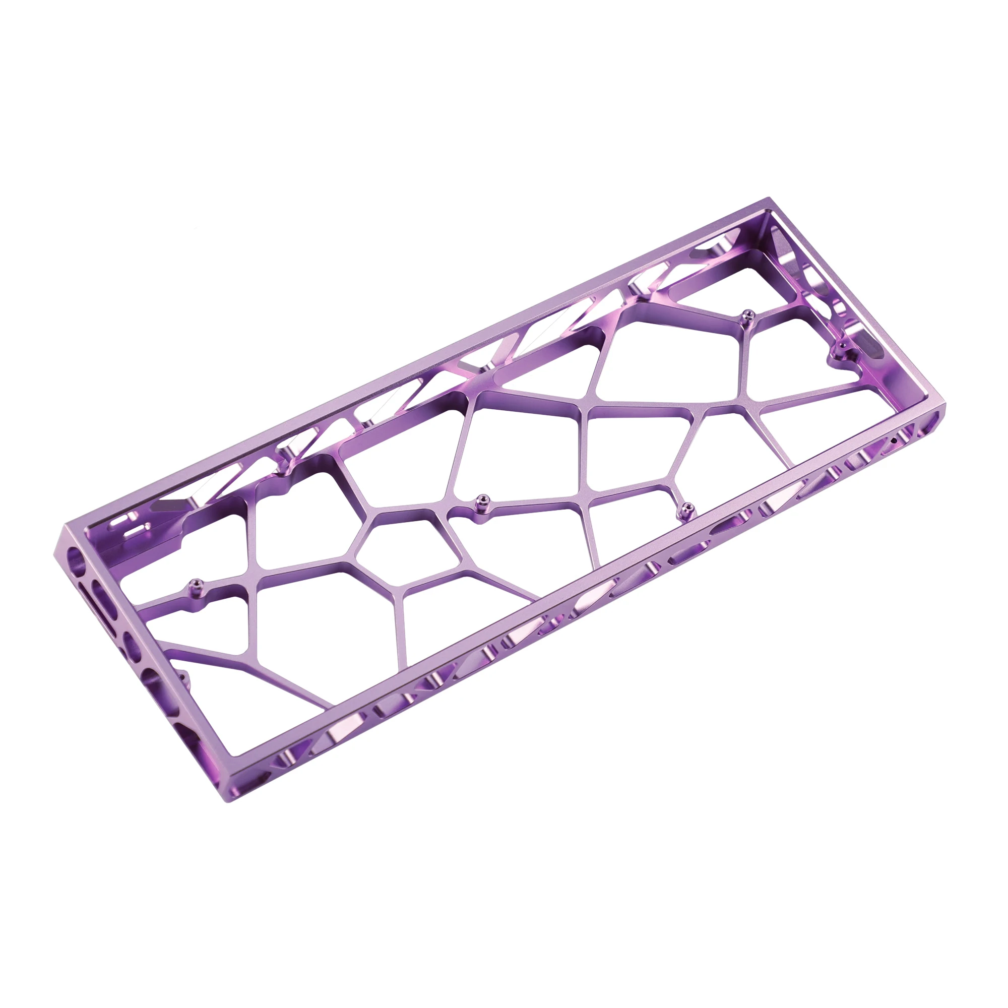 YMDK 60% Hollow60 V3 Aluminum Case For Poker2 Pok3r Wooting60HE