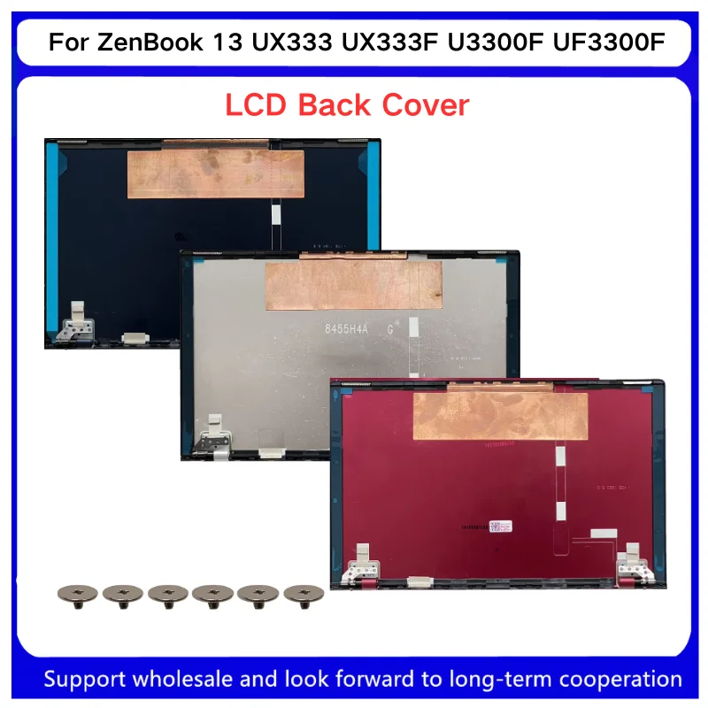 

New For Kailxuling ZenBook 13 UX333 UX333F U3300F UF3300F Laptops LCD Back Cover Rear Lid Top Case A Shell