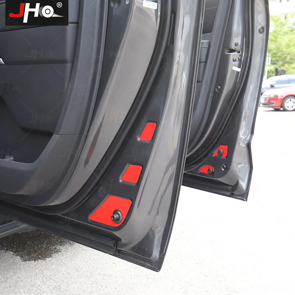 

JHO Car Door Open Warning Reflective Sticker Safety Decal Vinyl For Toyota Tundra 2022 2023 Interior Accessories