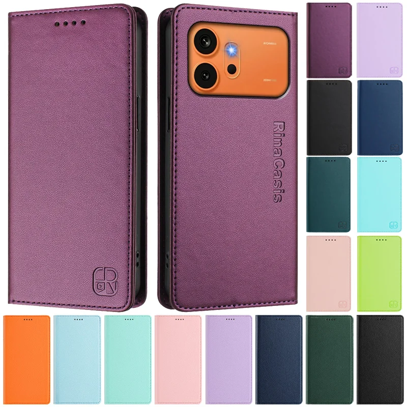 Für Honor 600 Pro Wallet Case mit Kartenfächern, Handyhülle für Honor 600 Pro, Cover für Honor 600 Lite, 600Pro, Flip Case mit Magnetverschluss, Coque