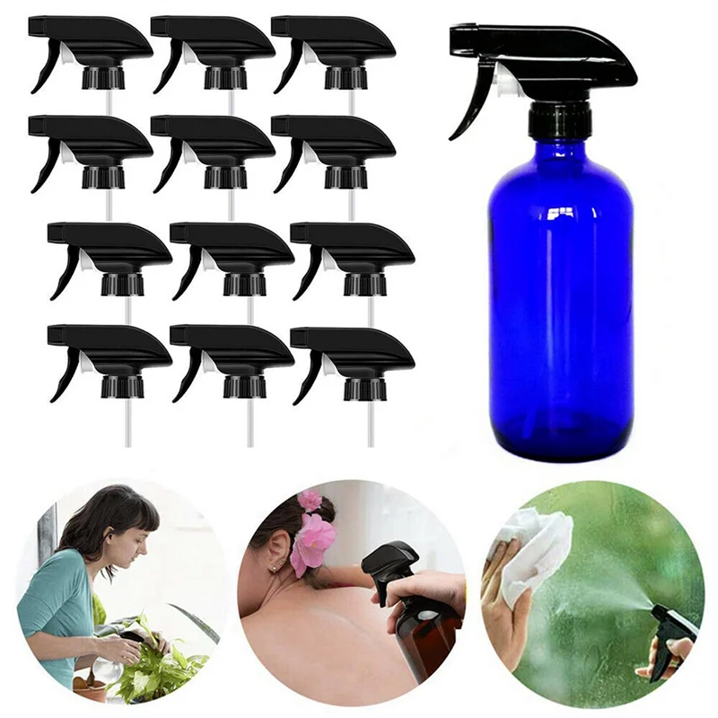 

AS60-24 Pcs Trigger Sprayer Spray Bottle Nozzle Head - 28/410 Neck Bottle Size