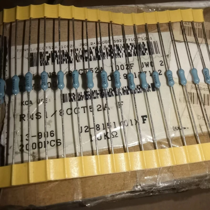 Japan KOA 10K 1% 0.25W RN55 thick copper foot fever resistor